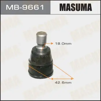 Опора шаровая переднего нижнего рычага Mazda 3/5 09 MASUMA MB966 | Автомобили и мотоциклы