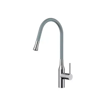 

Kitchen mixer tap Yatomi-BN-GR brass stainless steel Grey (4994251)