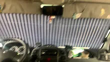 46/65/70/80cm coche parabrisas cortina retráctil conjunto plegable funda parasol para coche reflectante cortinas para películas anti-UV parasol de coche