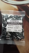 wire connect 100pcs Insulated connector Terminal Crimp Terminator cold pressed insulated