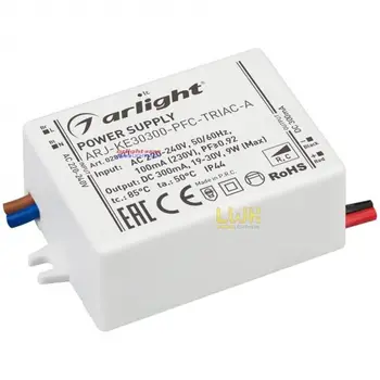 

Power supply arj-ke30300-pfc-triac-a (9W, 300mA) 1 PCs Arlight 028277