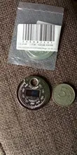 Herramienta de medición de bujía, 1 unidad, calibre de bujía, tipo moneda, rango de 0,6-2,4mm, calibre de bujía