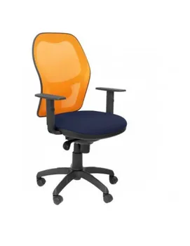 

CHAIR WITH BACKREST MESH ORANGE FABRIC BALI NAVY BLUE