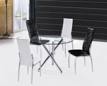 

CONJUNTO COMEDOR KENZO 90CM CIRCULAR
