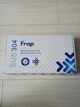 Frap-grifos de acero inoxidable para cocina, mezclador de un solo Mango, de un solo orificio, para fregadero, Y40107