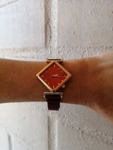 Conjunto de relojes de pulsera magnéticos para mujer, pulsera cuadrada de lujo de cuarzo, reloj de vestir femenino
