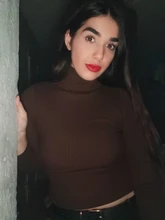 Knitted Sweater Jumper Pull Winter Tops Basic Turtleneck Women Korean Warm Autumn Slim