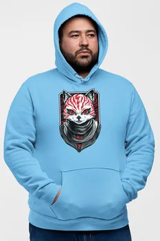

Angemiel Wear Alien Cat Blue Men 'S Hooded Sweatshirt