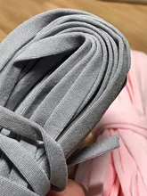 Cinta elástica de goma para mascarilla, cordón de aceite para colgar en la oreja, accesorios de ropa de protección, DIY, 5MM, 5 yardas