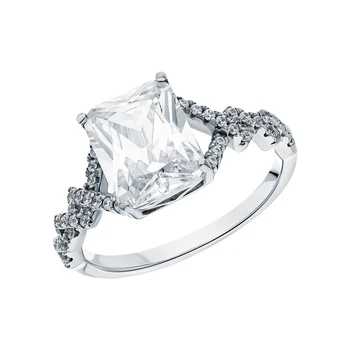 

Silver ring with sieve and cubic zirconium sunlight sample 925