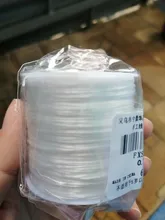 Rollo de cordón elástico de cuentas de cristal para fabricación de joyas, cuerda de hilo elástico de 0,7mm, accesorios de pulsera y collar, bricolaje, 50m por rollo