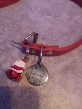 Gato personalizada etiqueta de perro-perro ID Tag MW002 artística fuente de doble cara grabado para la pequeña mascota mediana grande Collar de perro accesorios etiqueta