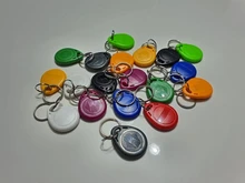 EM4305-Tarjeta duplicadora T5577, 10 unidades, copia de 125khz, RFID, llavero, anillo de proximidad