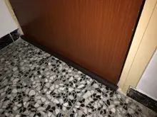 Tira de sellado inferior de Puerta Flexible, 96cm, sellador, burlete, bloqueador de polvo, Protector