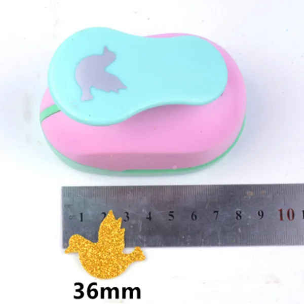 1pc bird 8 мм-76 мм различных животных в виде корабля удар ошибка скрапбукинга DIY Дельфин/кошка/собака/Олень животных Дырокол - Цвет: 1pc bird