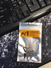 Conector de Audio de 3,5mm de alta calidad, adaptador de auriculares chapado en oro de 4 polos para auriculares estéreo DIY/auriculares de reparación