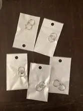 Pendientes de Clip retráctiles de acero inoxidable para mujer y niña, sin perforaciones, Piercing para la oreja, 2 unidades/paquete, Clips de pendientes
