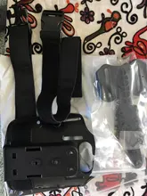 Placa táctica Universal de Safari land, placa izquierda y derecha con correa de una pierna, adaptador de cartuchera, plataforma