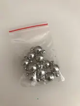 Convertidor de cierre magnético en forma de bola de plata de ley 100%, pulsera, collar, accesorios de fabricación de joyas, 6mm y 8mm, venta al por mayor, 925