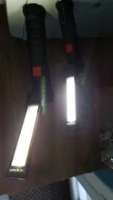 LED Flashlight Hanging-Lamp Built-In-Battery Camping-Torch Usb Rechargeable Magnetic-Lanterna