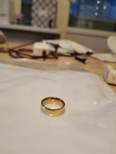 Anillo de boda para hombre, de acero inoxidable, Color dorado/Blanco/negro