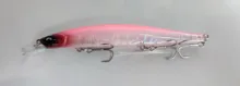 Ravenclraft-señuelo de Pesca wobblers 113SF 12,2g, pececillo flotante lento, Jerkbait, labio poligonal, gancho triple para trucha de lubina