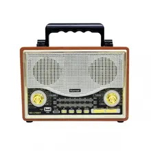 Радиоприемник Kemai MD-1706 BT- это новая версия универсальной колонки в Ретро стиле