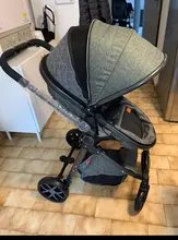 Cochecito de bebé 3 en 1 de paisaje alto, carrito reclinable, plegable, para recién nacido, novedad de 2021