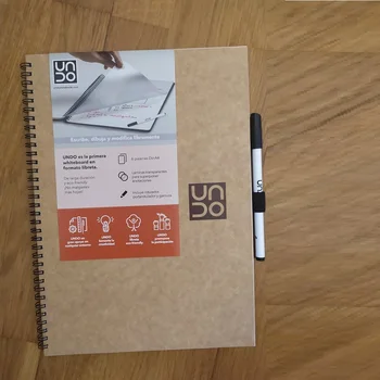 

Notebook notebook reusable erasable size A4 white Slate drawing organizer notepad smart