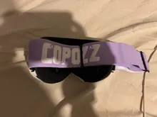 COPOZZ-Gafas de esquí profesionales para hombre y mujer, lentes de doble capa antiniebla, UV400, esquí grande, Snowboard, gafas de nieve