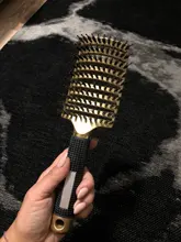 Hair-Brush Massage-Comb Salon Hairdressing-Styling-Tools Detangle Curly Girls Women Wet