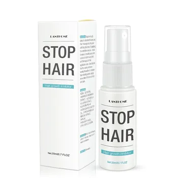 

Dropship 20ML Powerful Permanent Painless Hair Removal Spray Stop Hair Growth Inhibitor Shrink Pores Skin Smooth Repair Essence