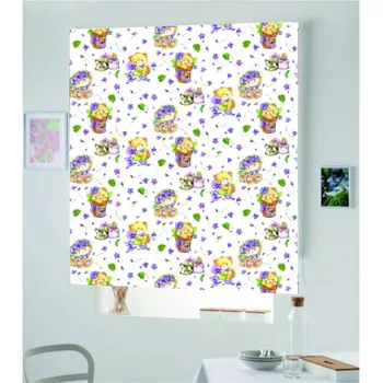 

Blind Iroa Digital Print Child Bears 006! ROLLER BLINDS TRANSLUCENT! (100X170)