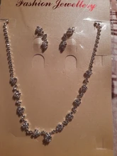 Conjunto de joyería de plata con diamantes de imitación para mujer, conjunto de collar, pendientes y pulsera, accesorios de joyería de boda