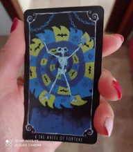 Juego de cartas y cartas de pesadilla antes de Navidad, Tarot, guía, 78 cartas, adivinación, cuenta el futuro propano