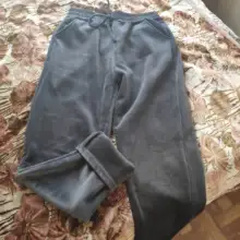Corduroy Pants Trousers Velvet Fleece Winter Thick Black Female Women Straight for Workout