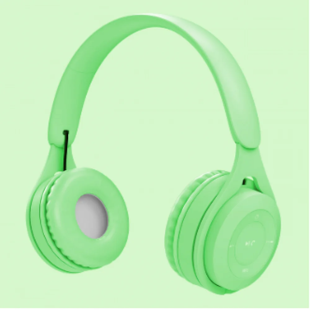 PINZHENG HIFI Stereo Earphone Bluetooth Headphone Music Headset For Mobile Xiaomi iPhone Samsung Tablet Support SD Card With Mic