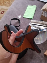 Stick Hammer Tuner Piano-Finger-Piano-Gift Kalimba-Case Thumb Acrylic Transparent 17-Key