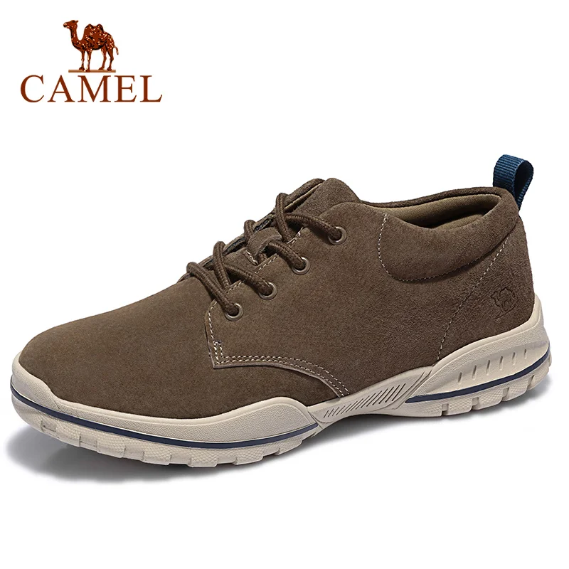 CAMEL/Мужская обувь из натуральной кожи; модные замшевые кроссовки в ...