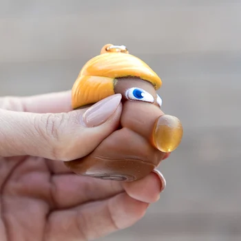 

Poo President Key Ring