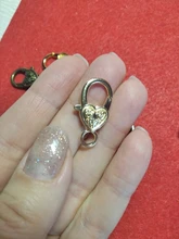 10 unids/lote ganchos de broche de langosta de mono de plata antigua para collar pulsera cadena accesorio de joyería para manualidades hallazgos 26*15MM