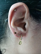 Pendientes de gota de Plata de Ley 925 auténtica para mujer, Pantera Negra, Punk, pareja, aniversario, joyas de pendientes de boda