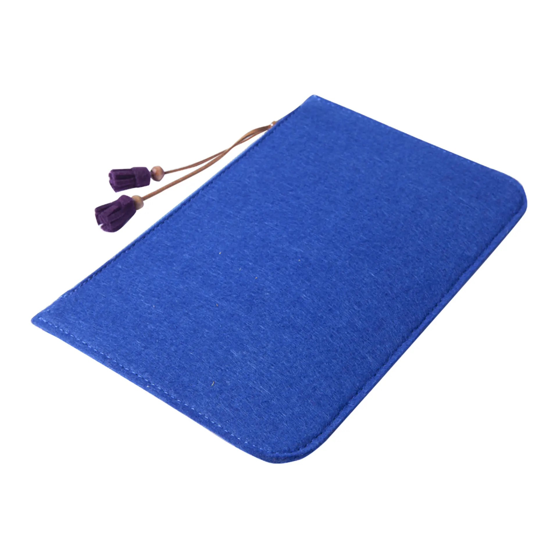 BiggDesign "Blue Water" Zippered Felt Bag