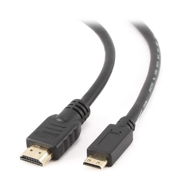 Мини-hdmi в Ethernet Кабель GEMBIRD CC-HDMI4C-6 100 Мбит/с (1 8 м) черный |