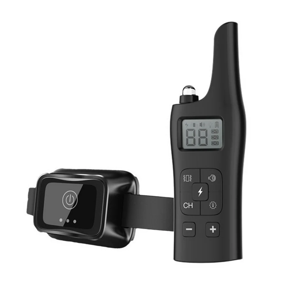 

Dogs Stop Rechargeable Training Barking Remote Control with 1 Collar BNF
