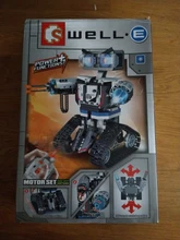 SEMBO-Robot de bloques de construcción a Control remoto para niños, juguete de construcción de alta tecnología, creador de ciudad, Control remoto, coche inteligente, arma, ladrillo