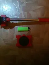 Herramienta para Mover muebles elevador de transporte cosas pesadas barra con rodillo móvil de 4 ruedas 37MD
