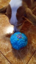 Funny Soft Dog Toys Interactive Elasticity Ball Dog Chew Toy Extra-tough Squeak Ball