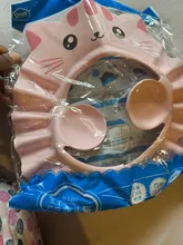 Gorro de ducha ajustable para bebé, gorro de lavado de pelo para recién nacido, protección para las orejas, protector para champú para niños