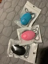 Alarma de autodefensa con forma de huevo para niña y mujer, alerta de protección de seguridad Personal, llavero de alarma de emergencia, 120dB